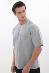 Kısa Kollu Oversize Erkek T-shirt %100 Pamuk