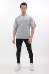 Kısa Kollu Oversize Erkek T-shirt %100 Pamuk