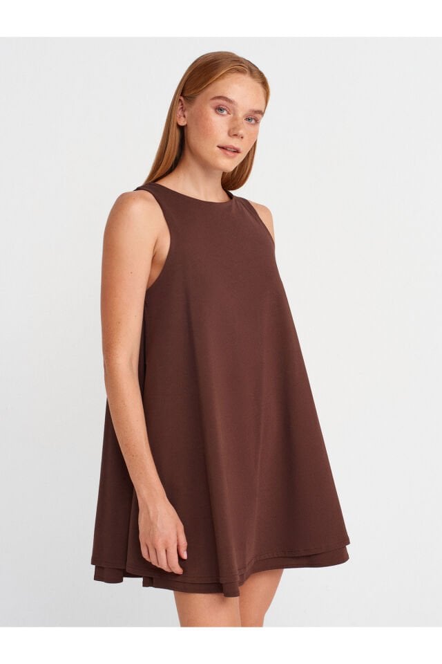 Volümlü Kısa Elbise